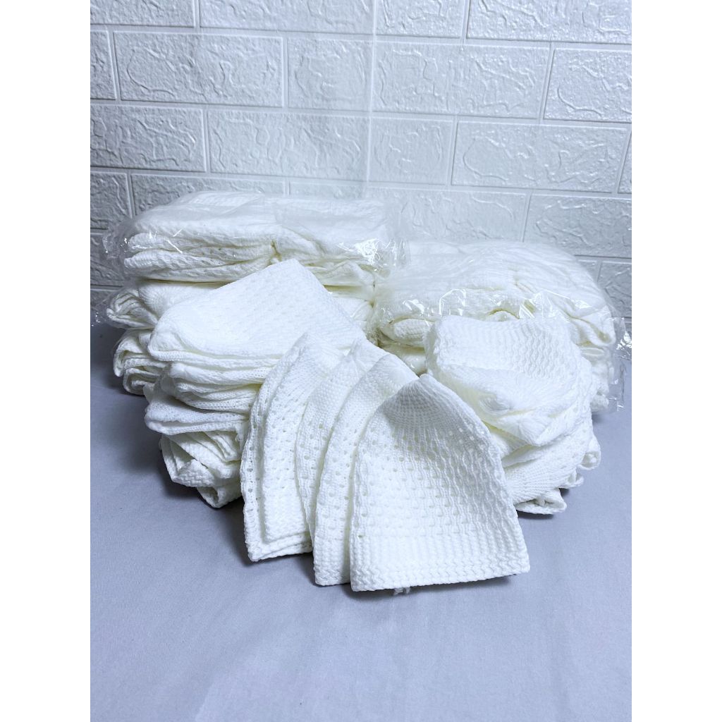 PECI RAJUT PUTIH  POLOS TERMURAH PECI HAJI