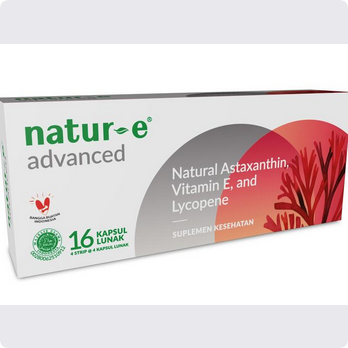 Natur-E Advanced Vitamin E Astaxanthin Suplemen Kulit