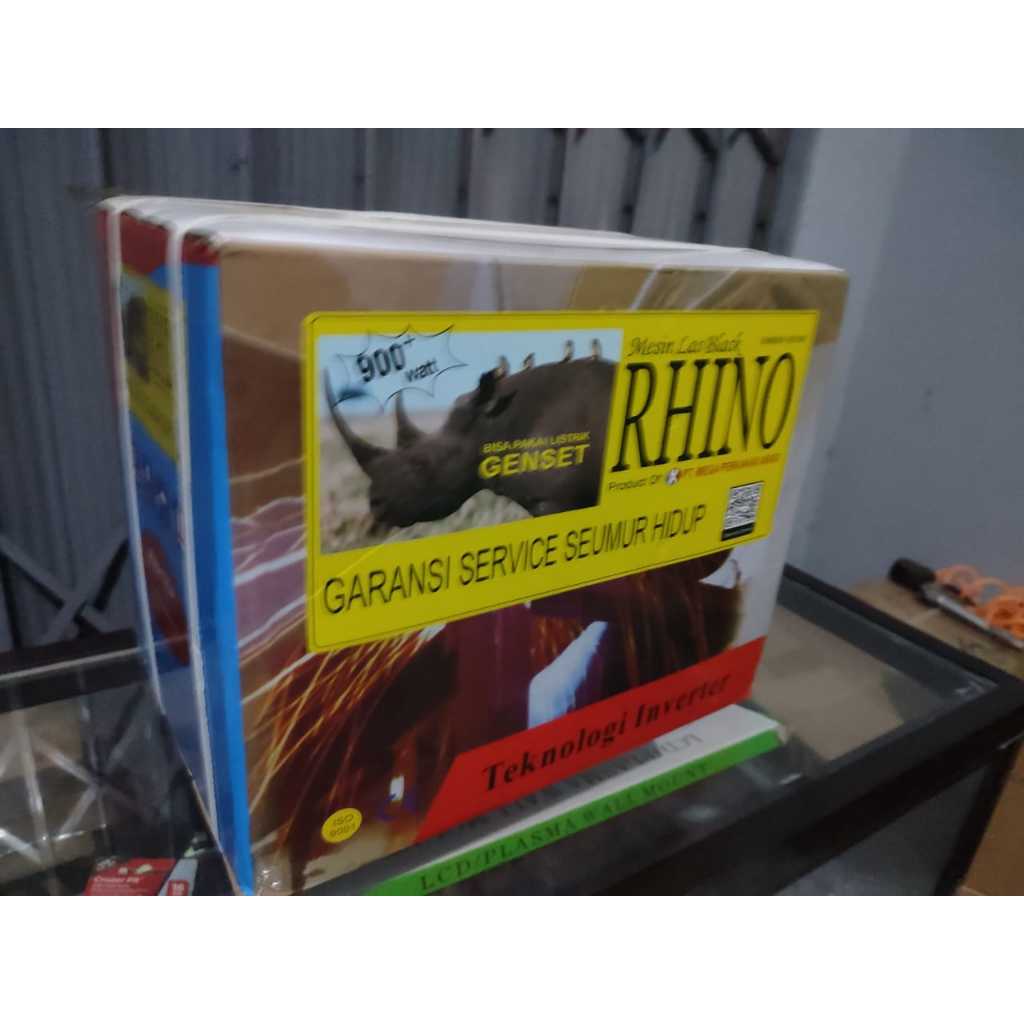 RHINO merah mesin las listrik 900watt MMA