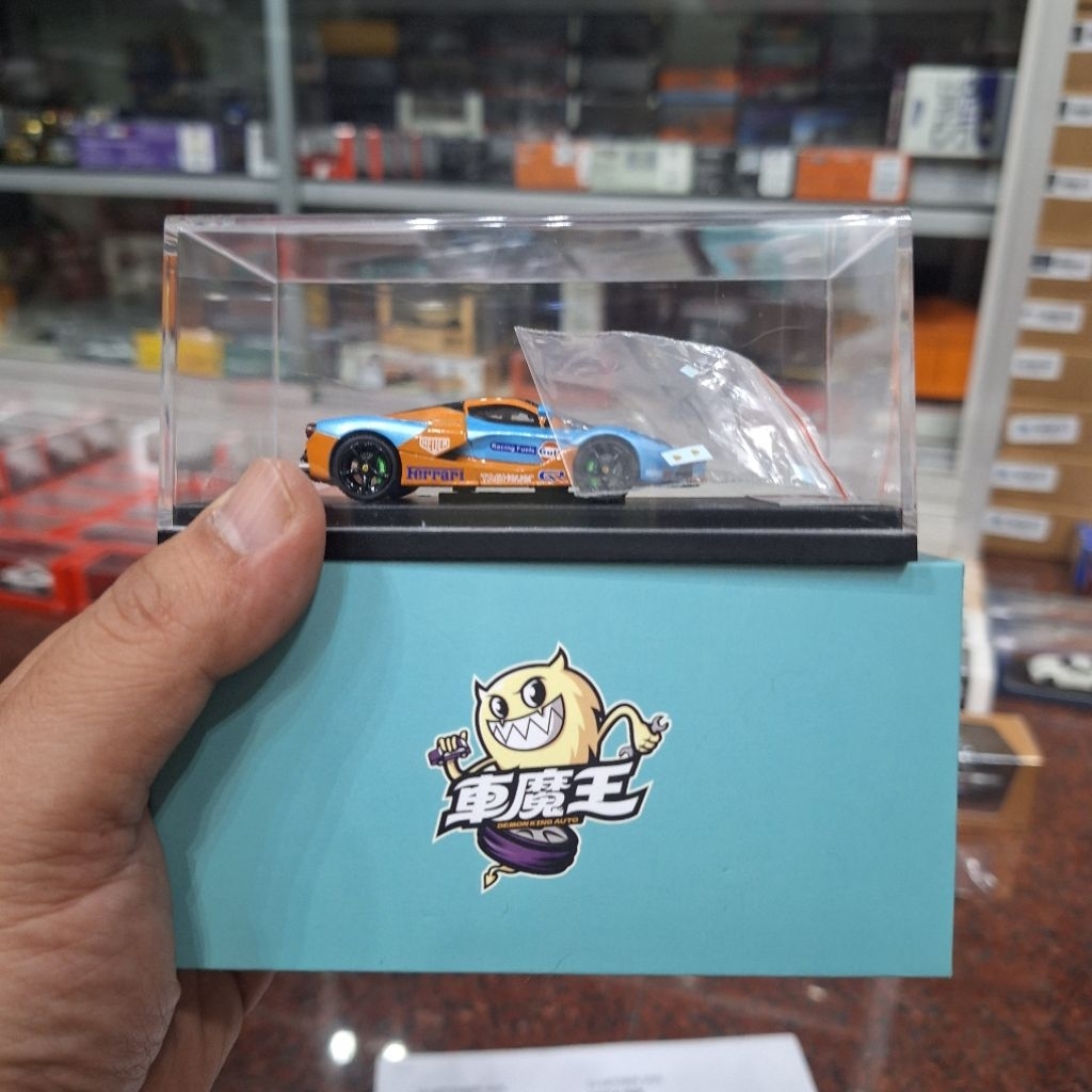DemonKing64 Skala 64 Ferrari LaFerrari Gulf Edition