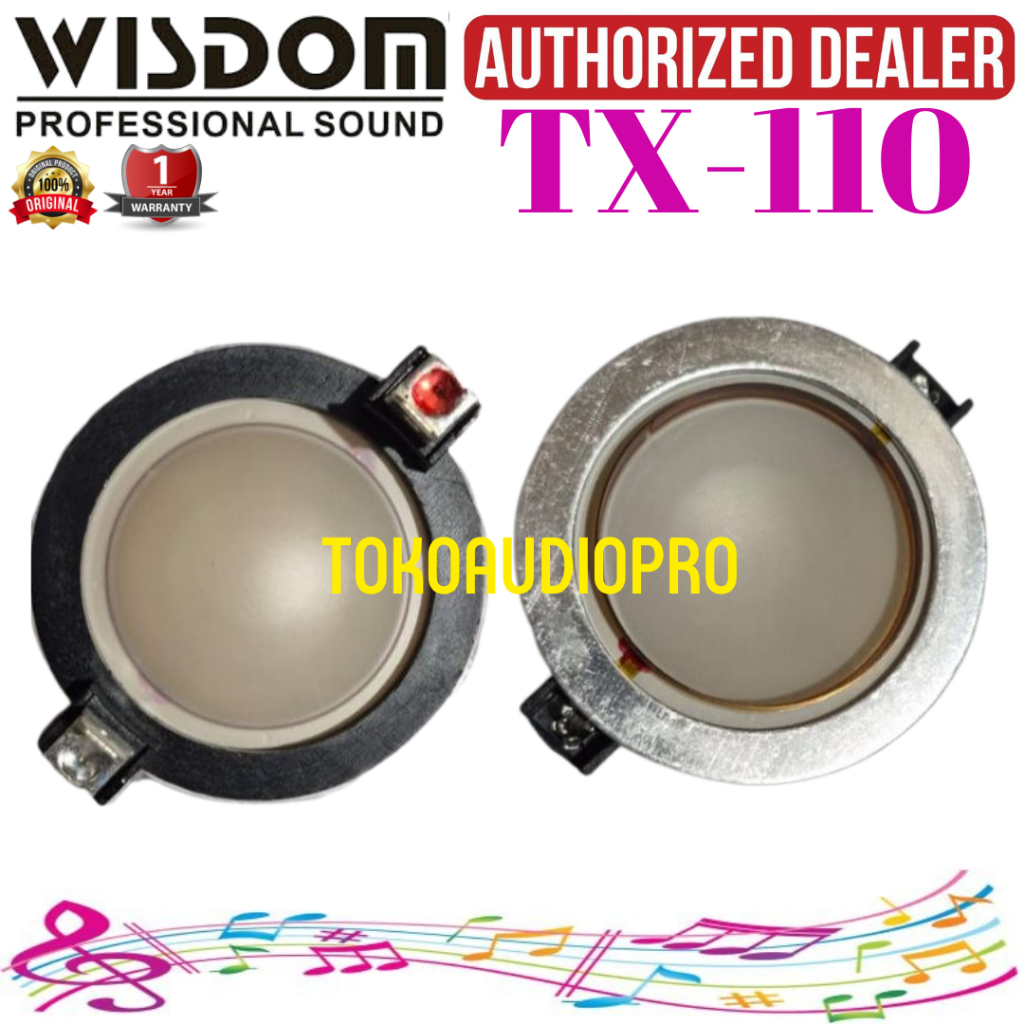 Spull Original Wisdom TX-110 Spool Tweter Wisdom TX110