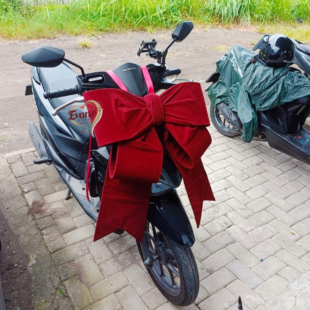Pita Besar Giant Bow/Pita Jumbo Hadiah Mobil/Pita Besar/Pita Doorprize/Pita Kado/Pita Hadiah Mobil