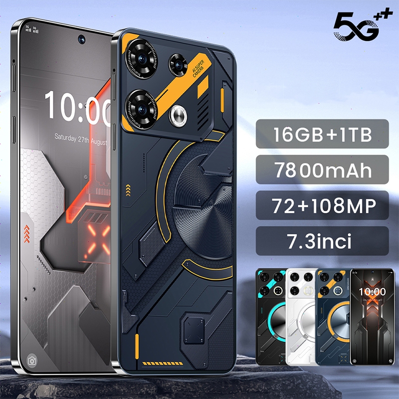 [ Flash Sales ] Produk Baru HP GT 20 Pro HP Murah Model terlaris tahun 2025 HP 7.5Inci  16GB + 1024G