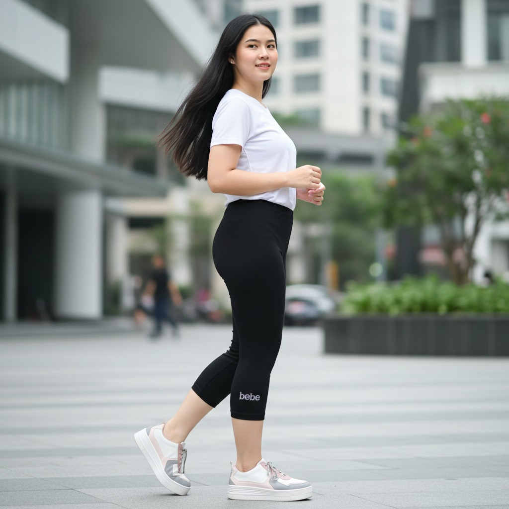 CELANA LEGGING BEBE 7/8 CELANA WANITA LEGGING JUMBO 3/4 MATT KAOS RAYON