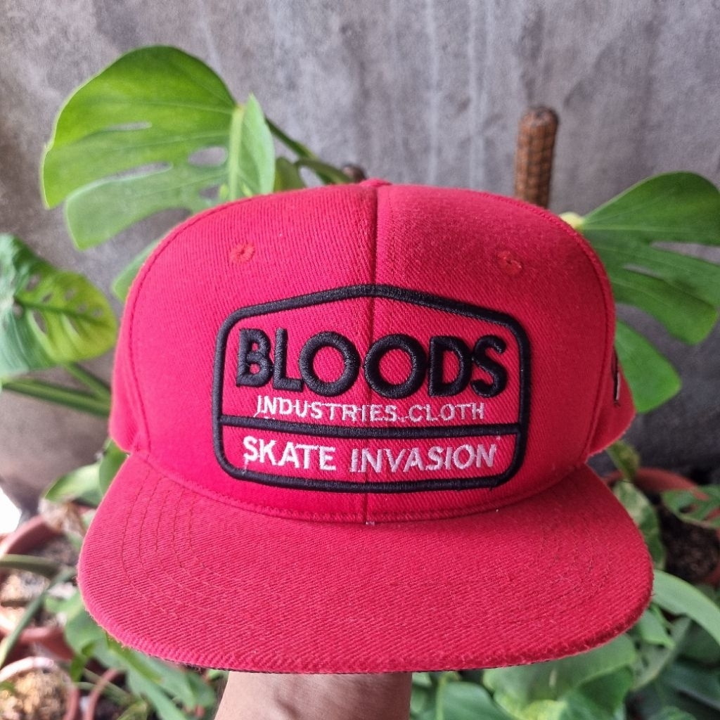 Topi snapback surfing skate hip hop brand second