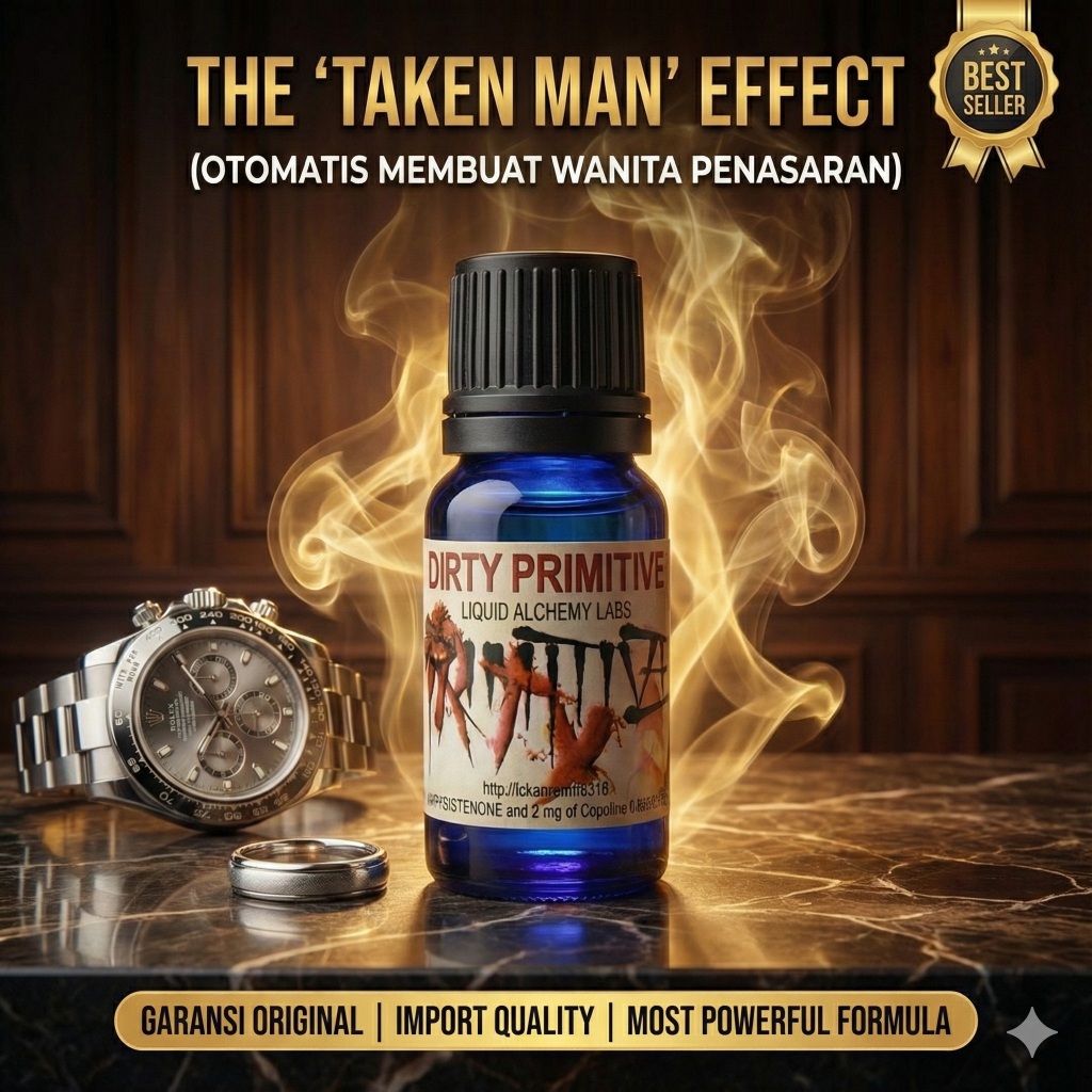 DIRTY PRIMITIVE Pheromones Oil Parfum Phero Pria Premium Asli Liquid Alchemy Labs