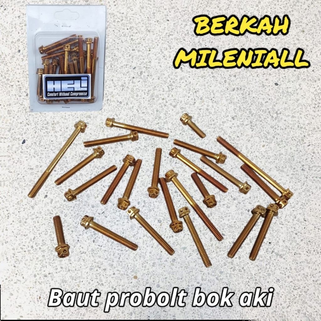 Baut probolt tiger megapro tiger CNC umport quality