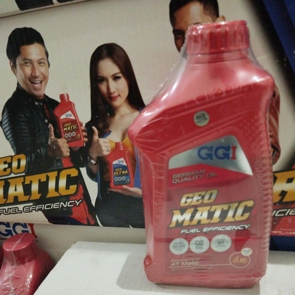 GGI Geo Matic SAE 10W30 /Oli Motor Matic SAE 10W30 (800ml)