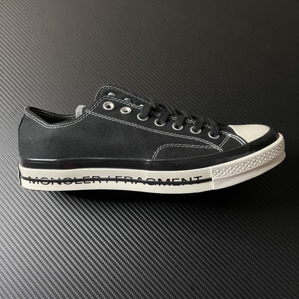 MCLR x Fragment Design Converse Chuck Taylor 70s Black Low Top Authentic GK