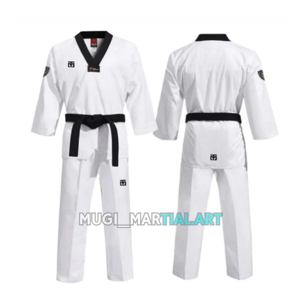 BAJU TAEKWONDO MOOTO KRAH HITAM / DOBOK TAEKWONDO MOOTO