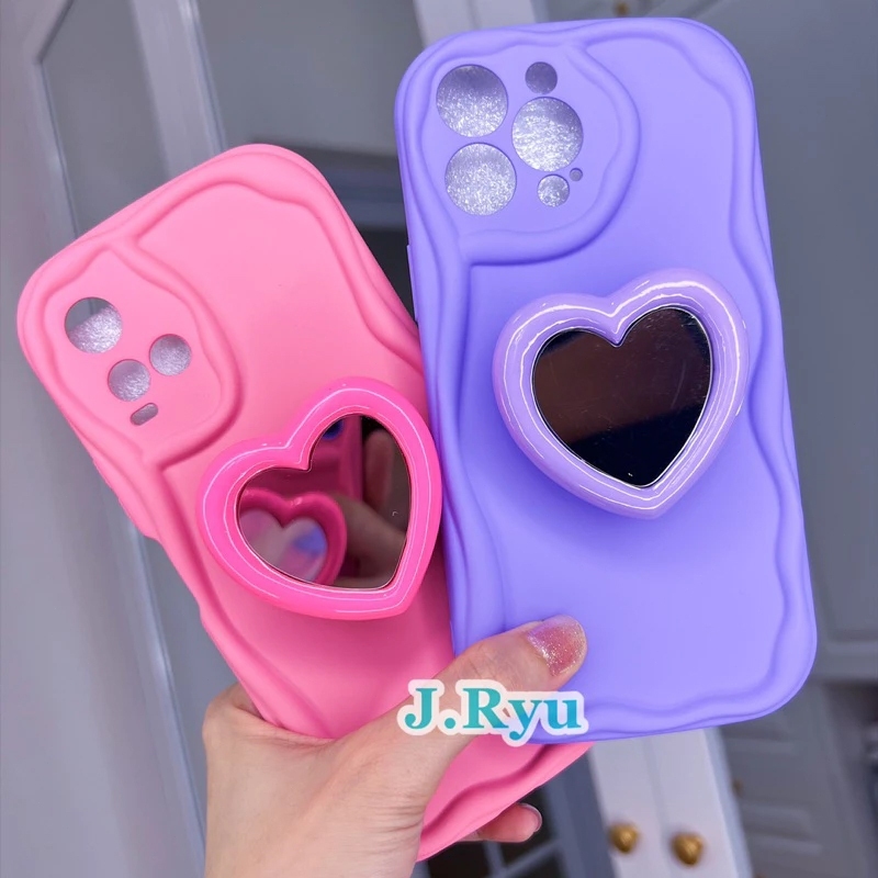 Love Heart Pop Socket / Griptok / Socket Premium Bentuk Hati Phone Holder Hp Korean Style Love Heart