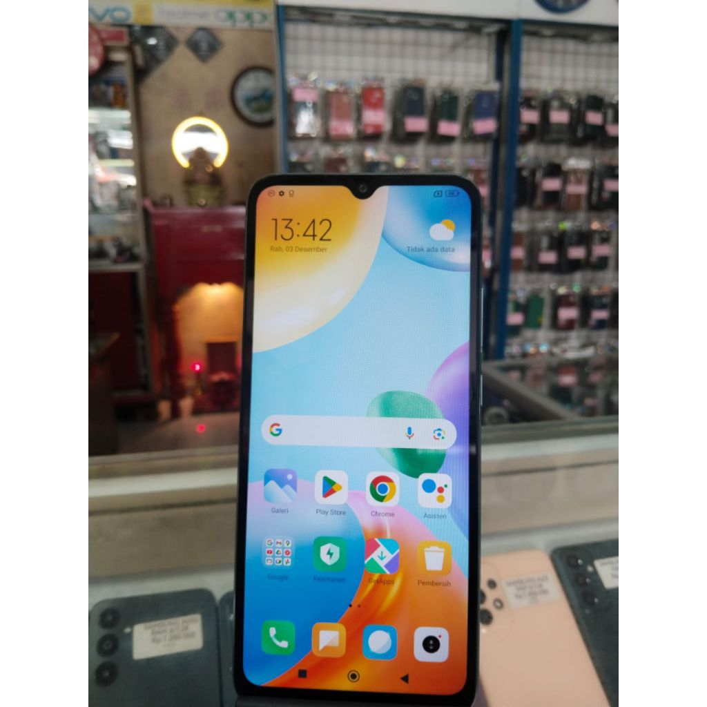 HP SECOND MURAH BERGARANSI XIAOMI REDMI 10C RAM 4+2/128 ONLY