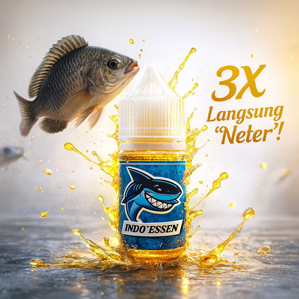 (BELI 3 FREE BONUS) Essen jitu Ikan Nila Liar Susah Makan Media Alam & Umpan Racikan