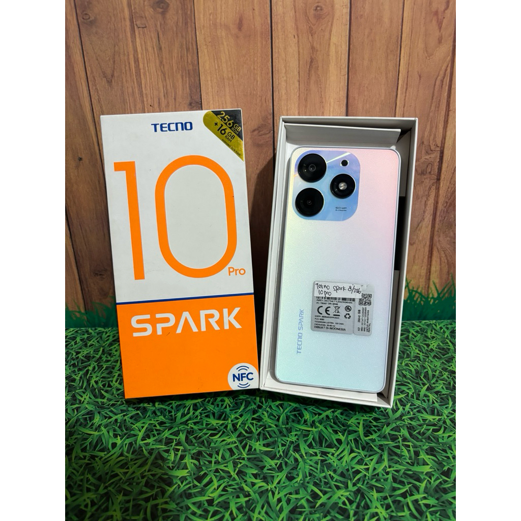 Tecno Spark 10 Pro 8/256 Second Resmi Indonesia
