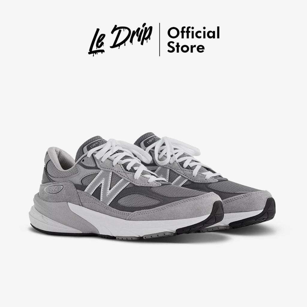 Sepatu New Balance 990V6 990 V6 Made in USA Grey White Authentic