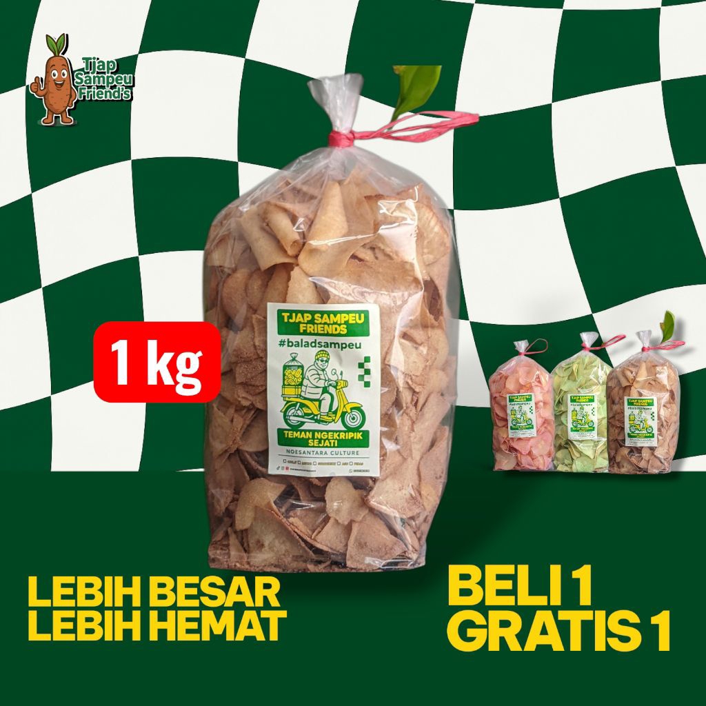 Keripik Singkong Coklat