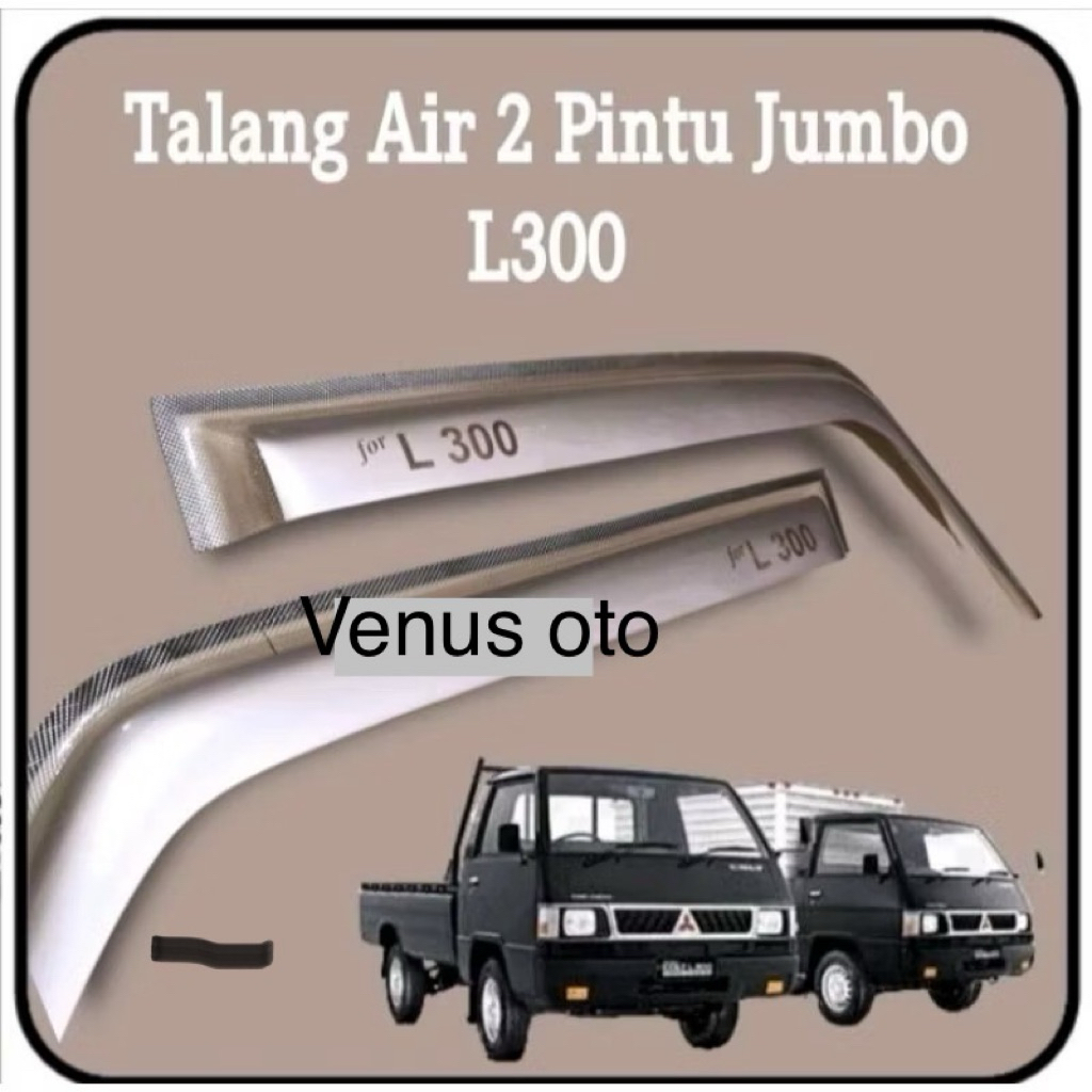 Talang Air 2 Pintu Jumbo L300 Silver
