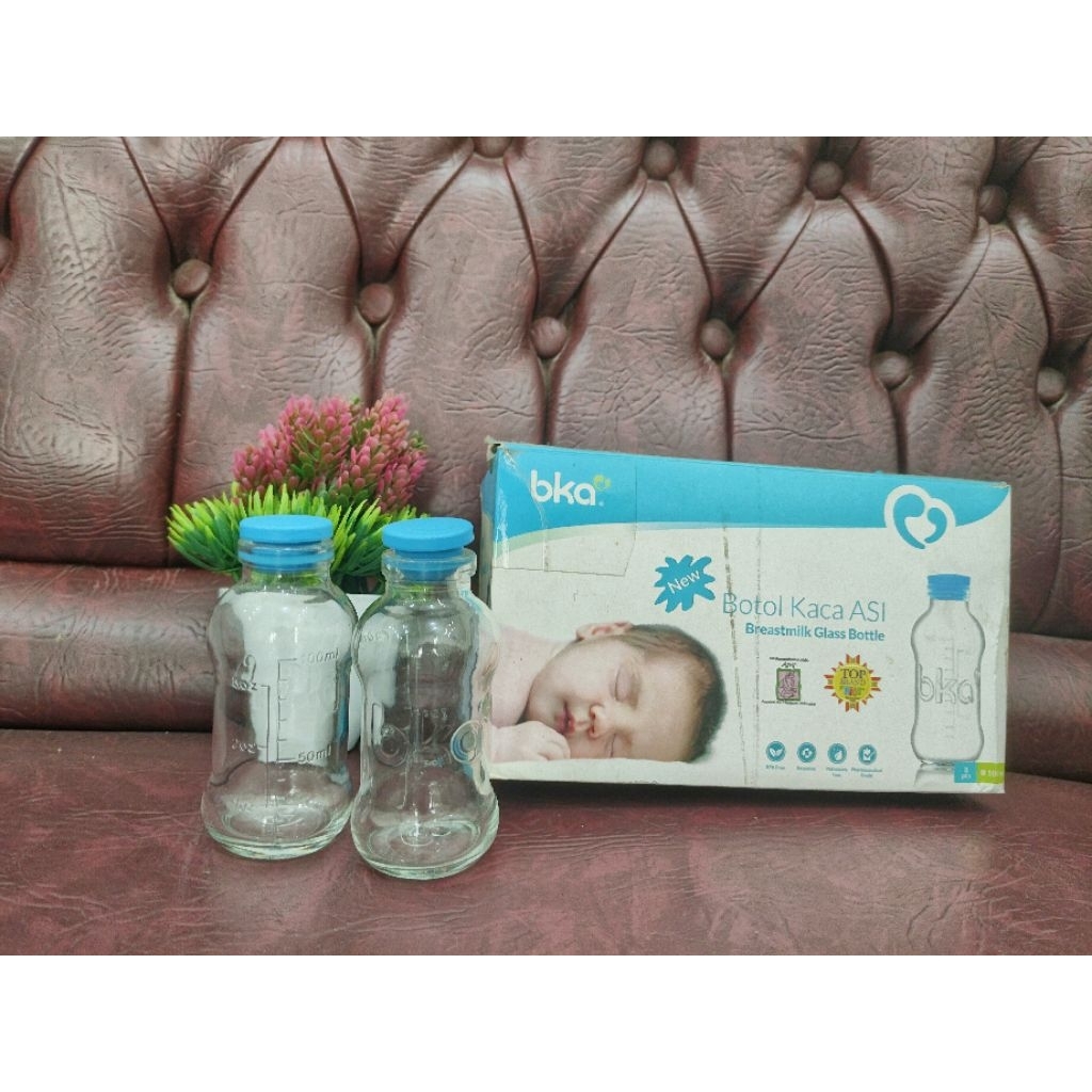 Botol kaca ASI murah steril (preloved)