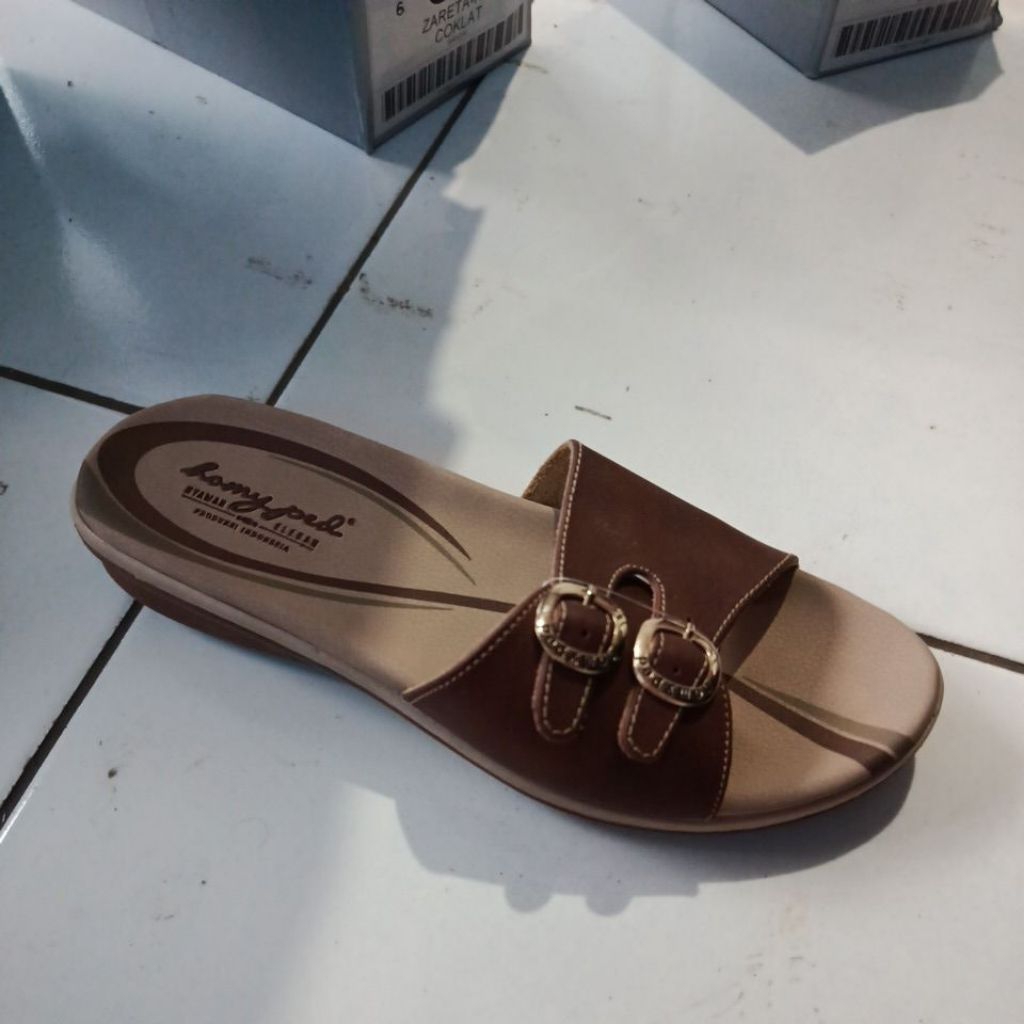 Homyped Zareta N43 Sandal Slop Wanita Sandal Homyped Origanal