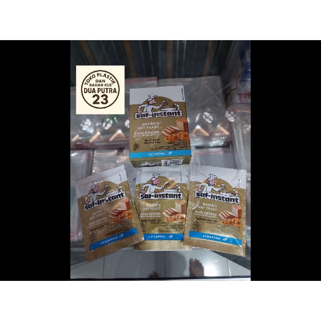 Saf Instasnt Sachet 11gr Ragi Saf-Instan