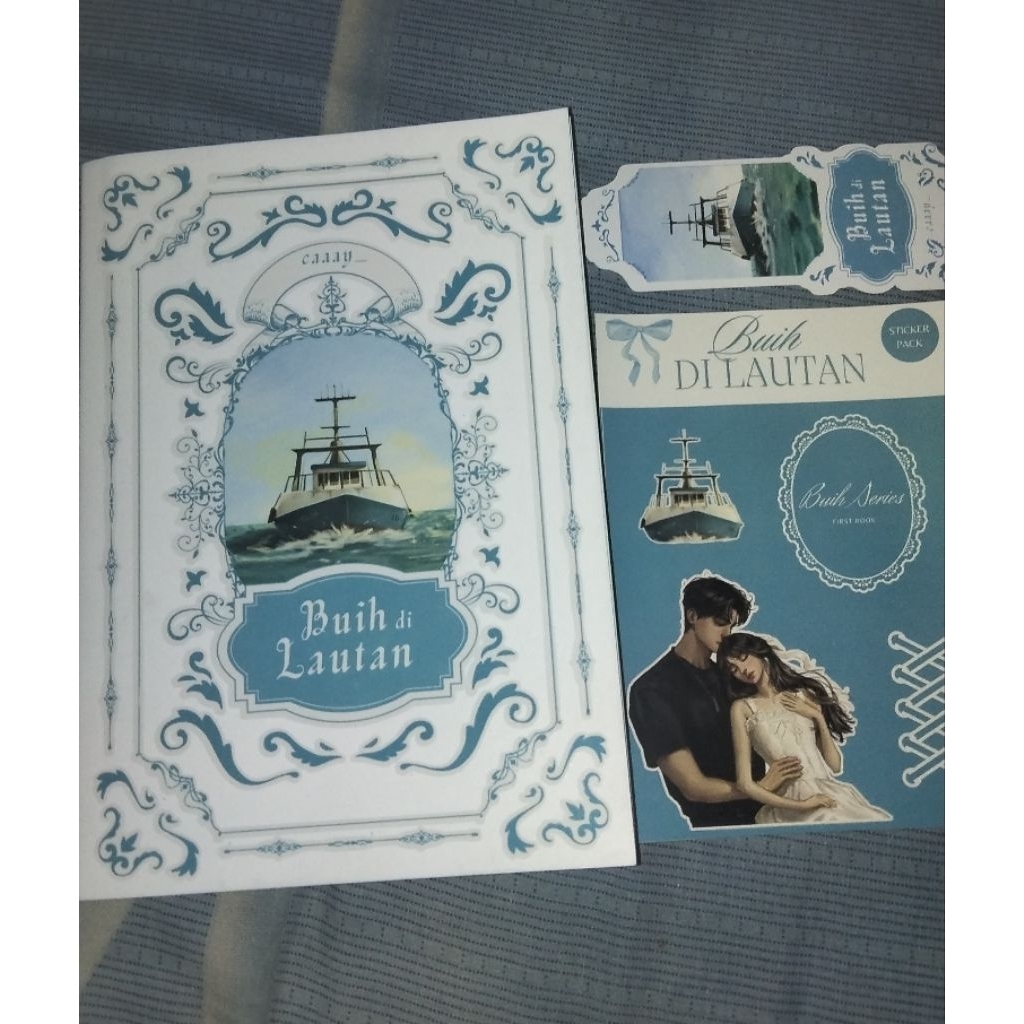 Preloved Novel Soft Cover Buih Di Lautan