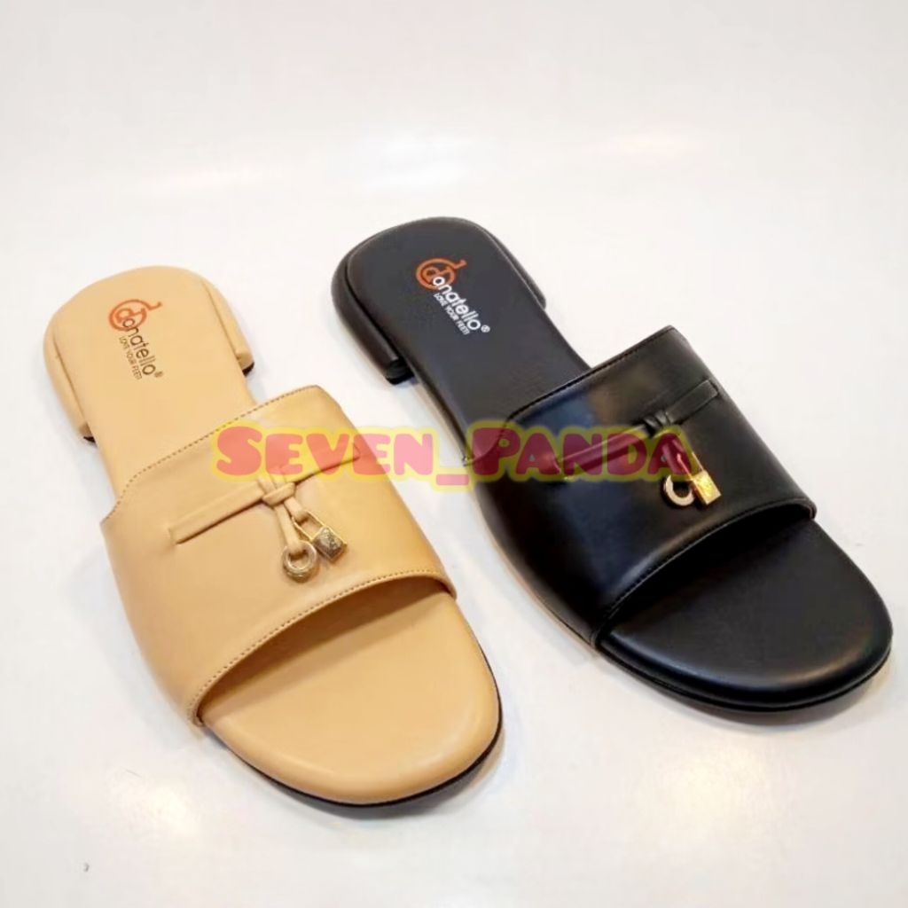 DONATELLO IY 61023 (SANDAL FLAT WANITA)