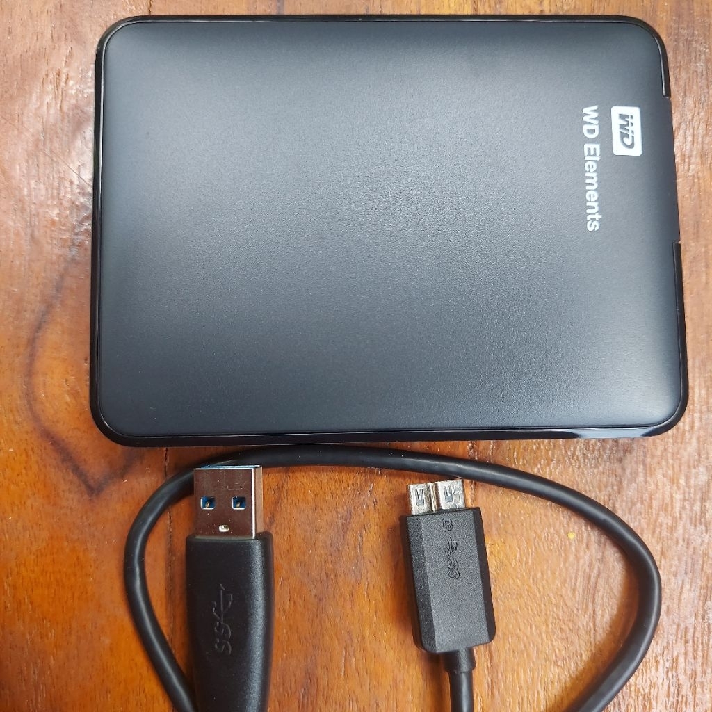 HDD EXTERNAL 500GB MERK WD ELEMENTS, WD MY PASSPORT ULTRA (BEKAS)