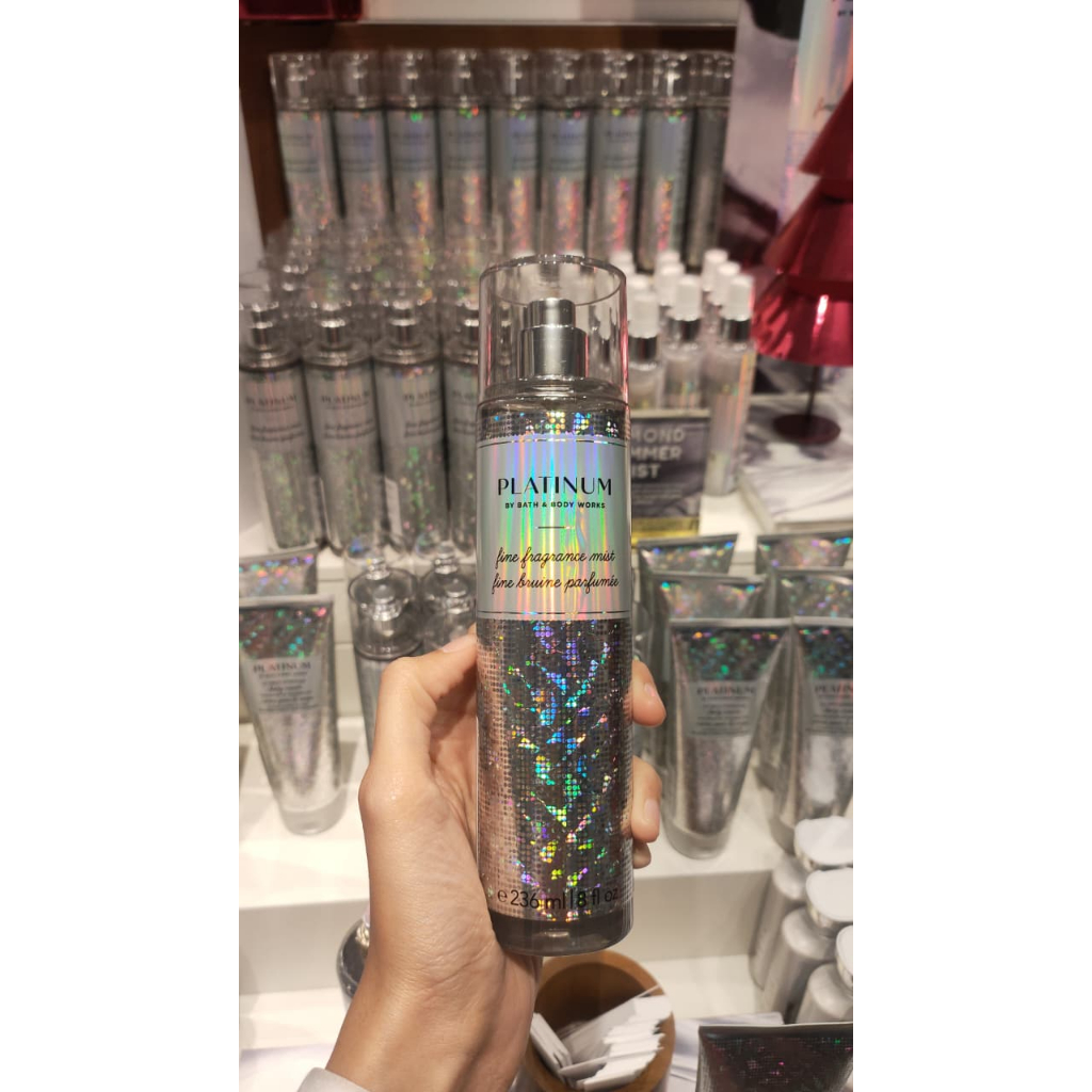 Bath And Body Works Body Mist Platinum / Bath And Body Works Everyday Luxury