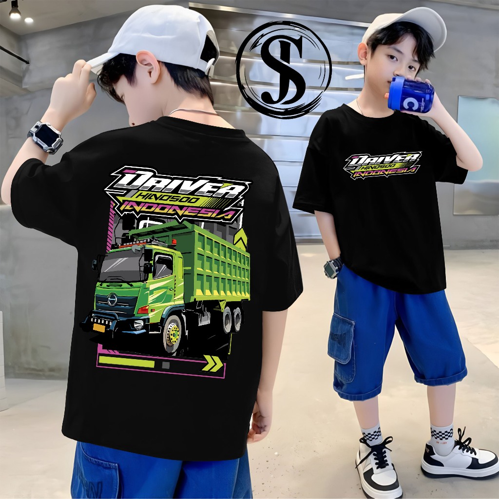 Kaos anak Driver Muda Indonesia (Driver Truck Hino 500)