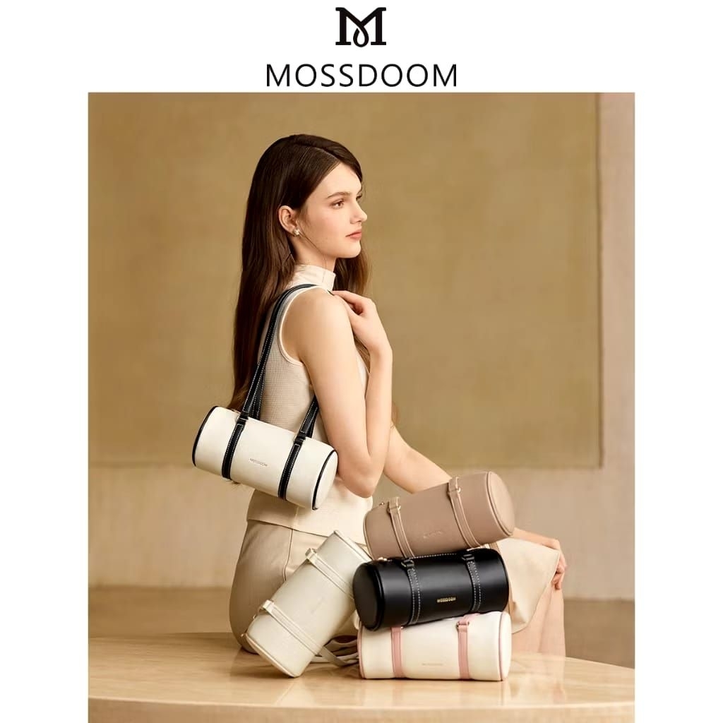 MOSSDOOM Tas Bahu Theana Bag Desain Minimalis Tas Wanita  Gaya Perkotaan