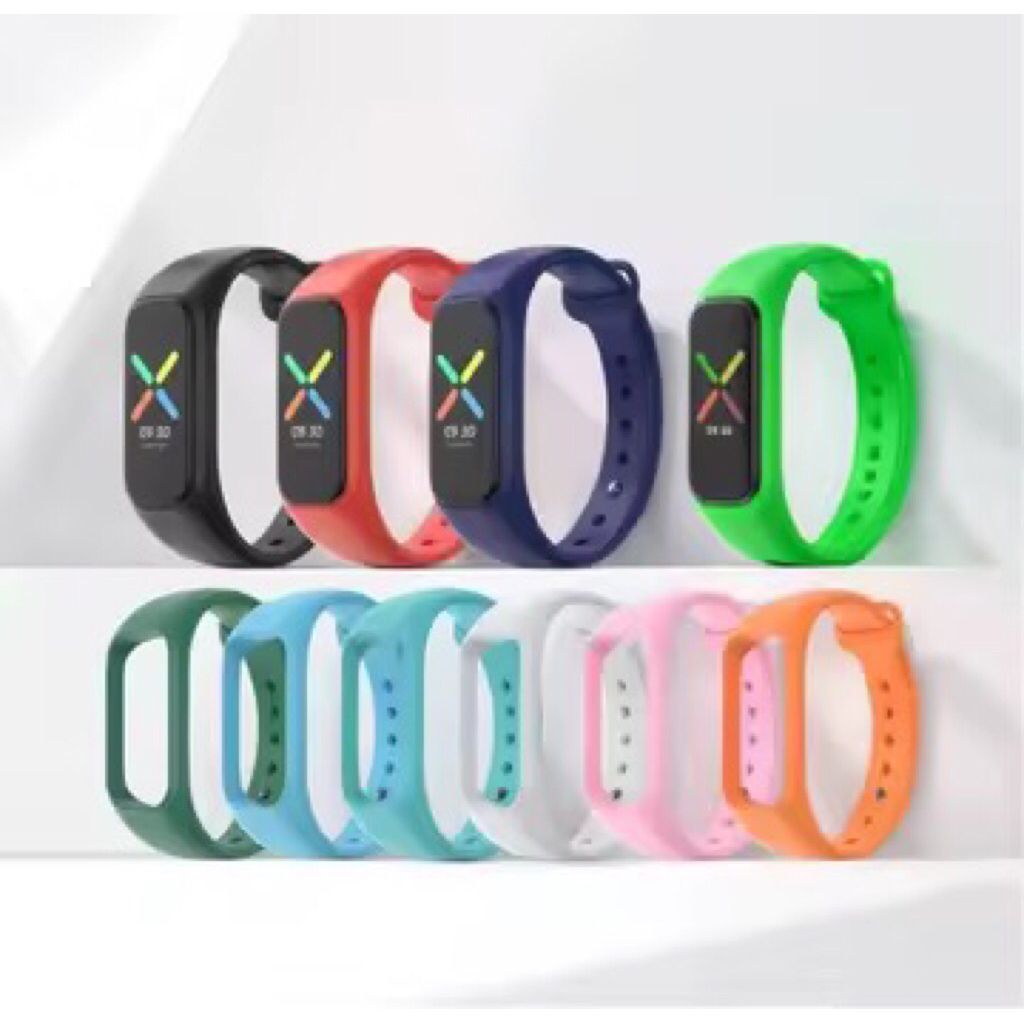 Strap Oppo Band Tali Karet Silicon Replacement Smartband OPPO Band Premium tali jam tangan pintar