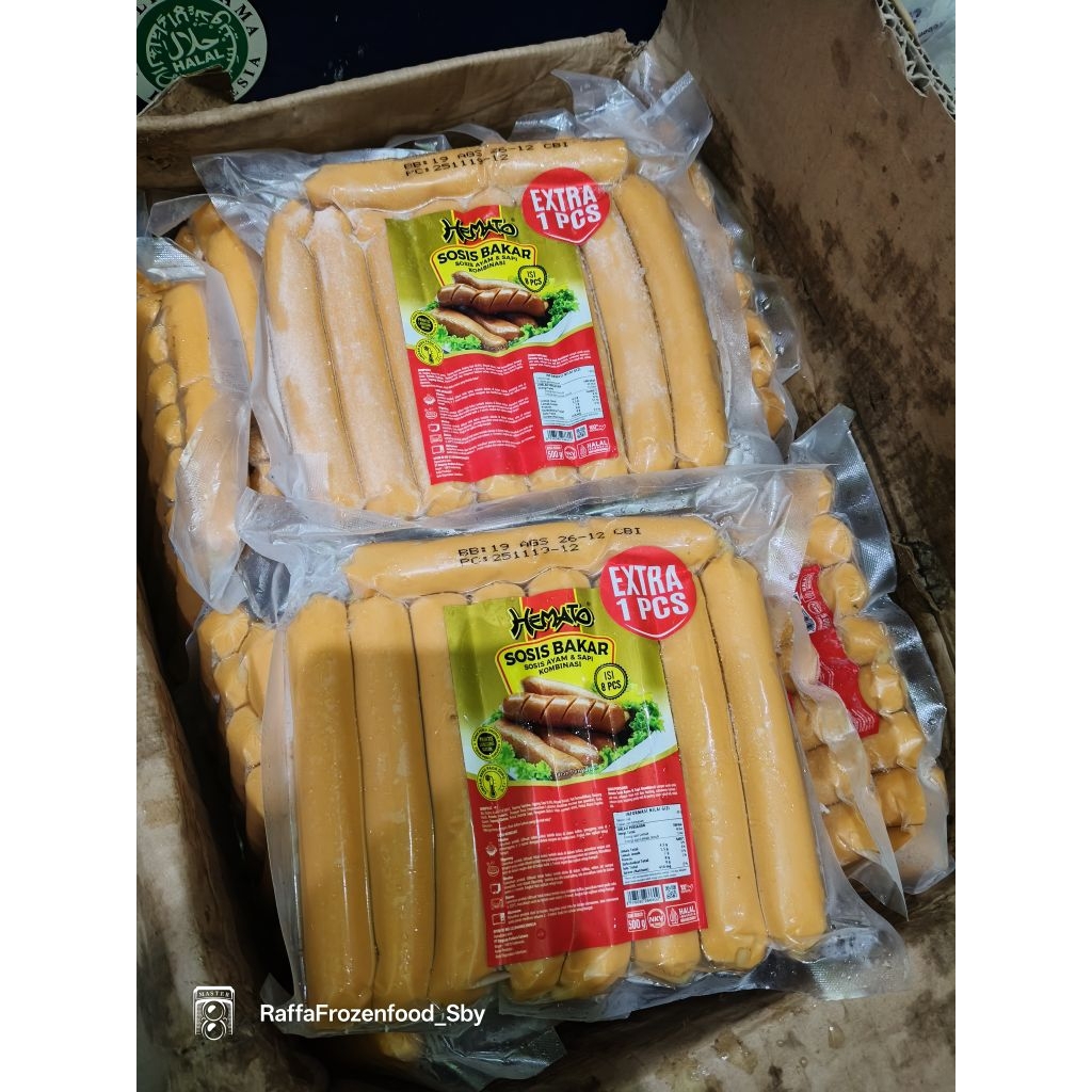 HEMATO SOSIS BAKAR JUMBO ISI 9
