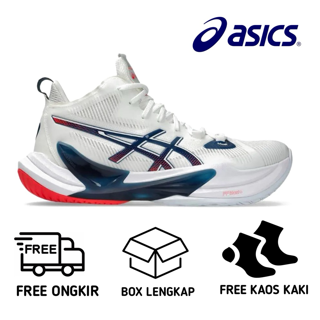 Sepatu Voli Running ASICS METARISE 2 Men’s Sepatu Voli Pria Original