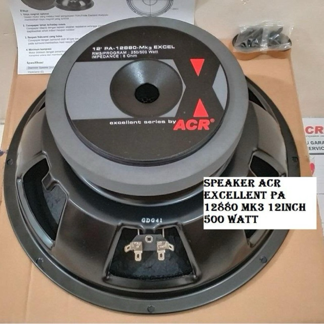 (PETI KAYU)  Speaker ACR 12 inch PA-12880 MK3 / PA12880 MKIII  Excellent - midrange Line Array