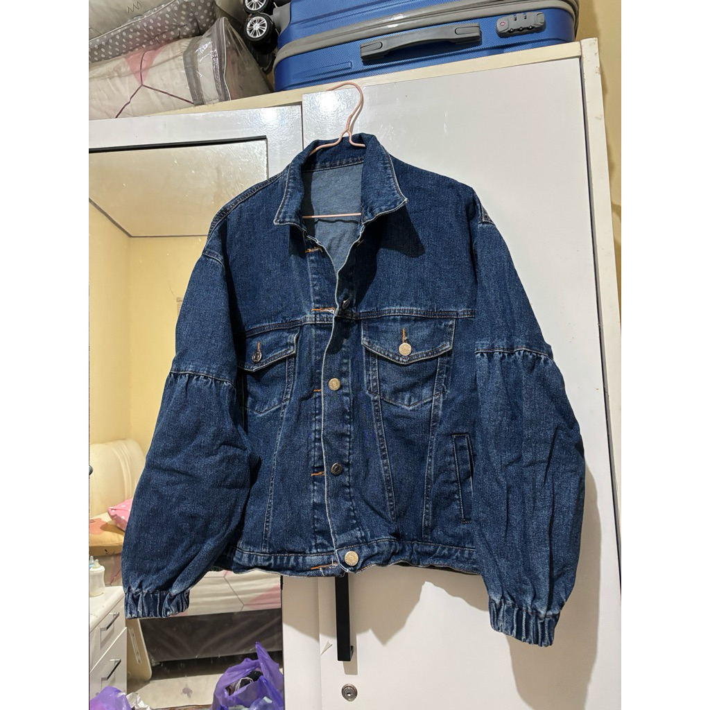 Preloved Outfitm Borjou Denim Jacket Oversize