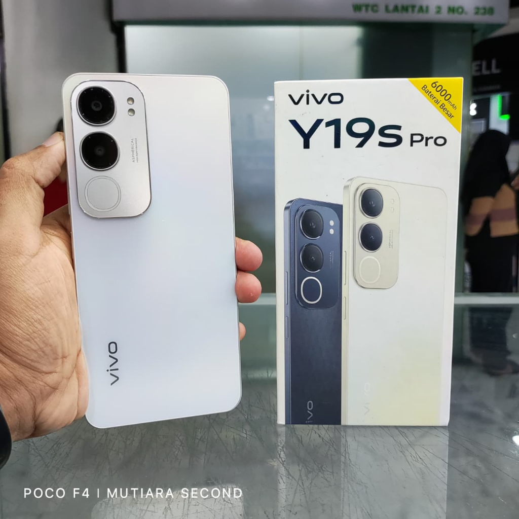 Vivo Y19s Pro Ram 4/64GB | Ram 4/128GB Bekas Original