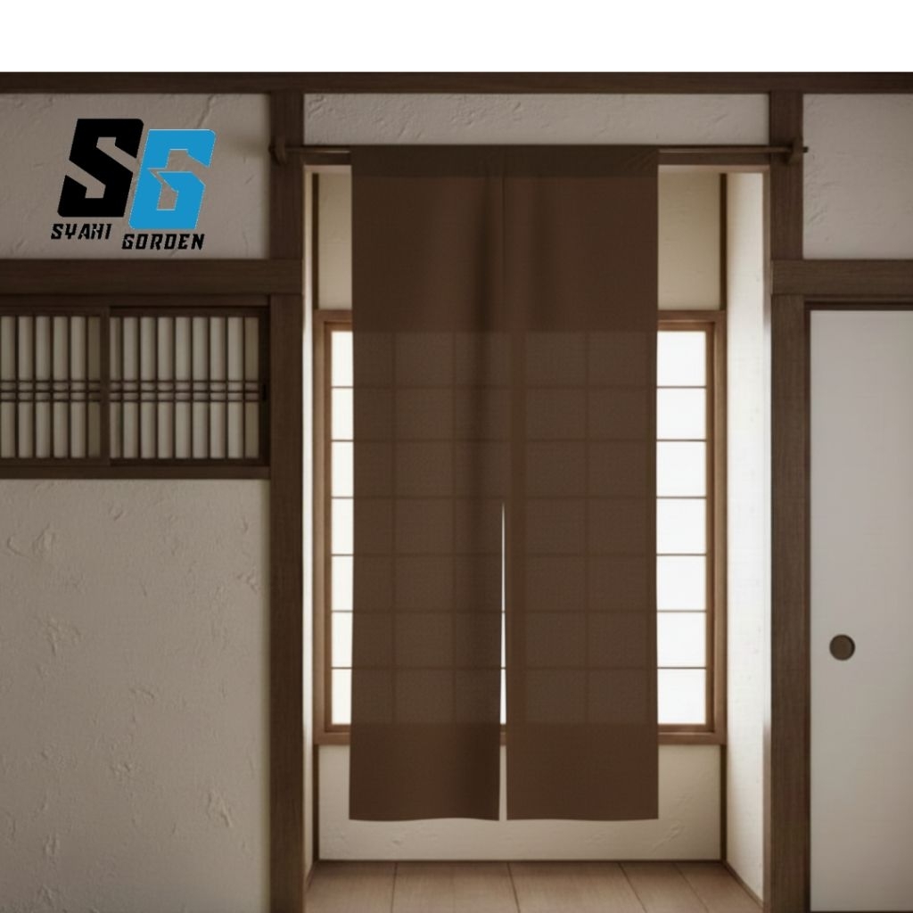 Tirai pintu sekat ruangan