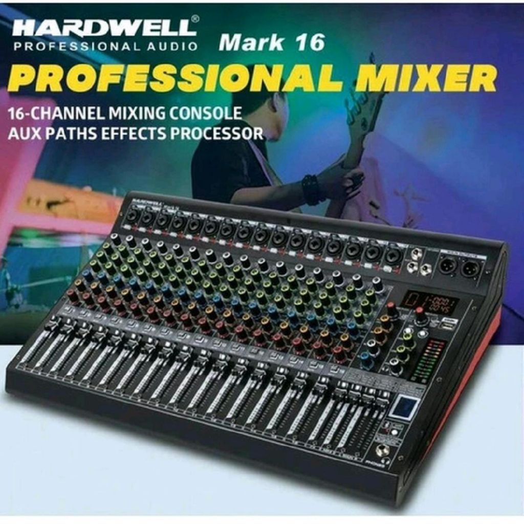 Mixer Audio Hardwell 16 Channel Mixer Hardwell mark 16