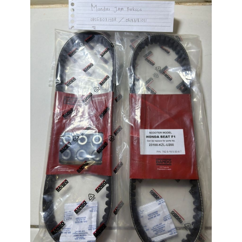 v belt Honda beat f1 + weight roller