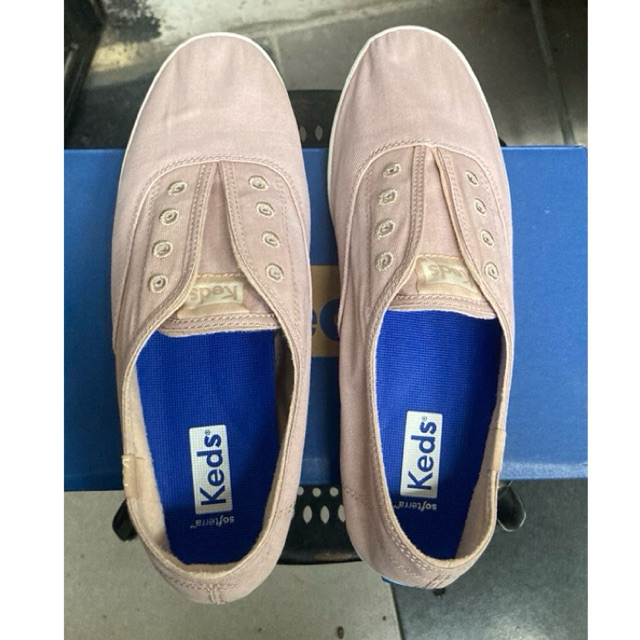 (preloved) KEDS Chillax Canvas Taupe Size 37