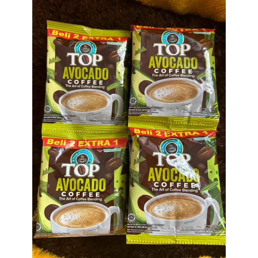 TOP AVOCADO COFFEE 15pcs