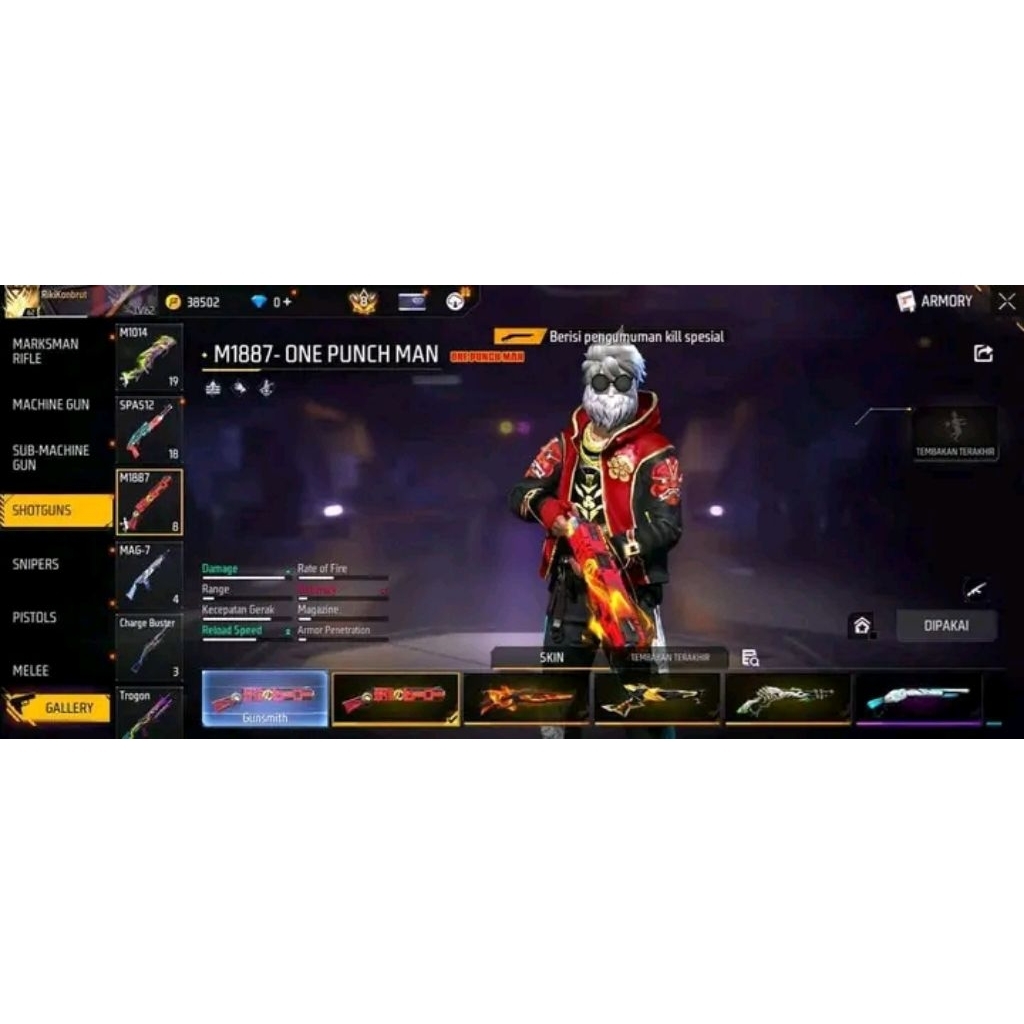 Akun Free Firee Sultan