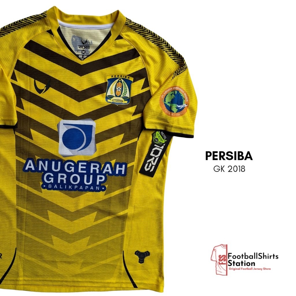 Jersey Persiba Balikpapan GK 2018 Supporter Version Size M Original Riors