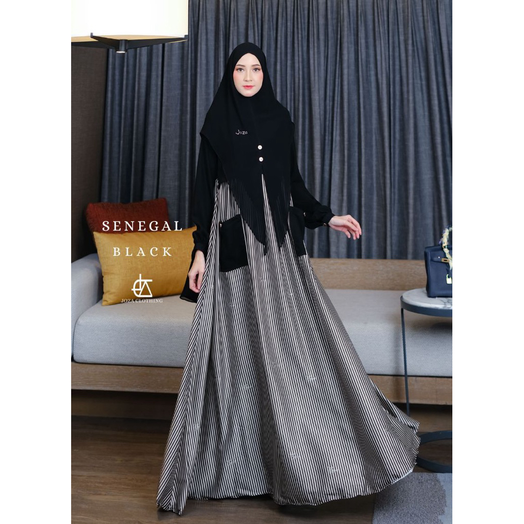 SENEGAL BLACK by JOZA CLOTHING