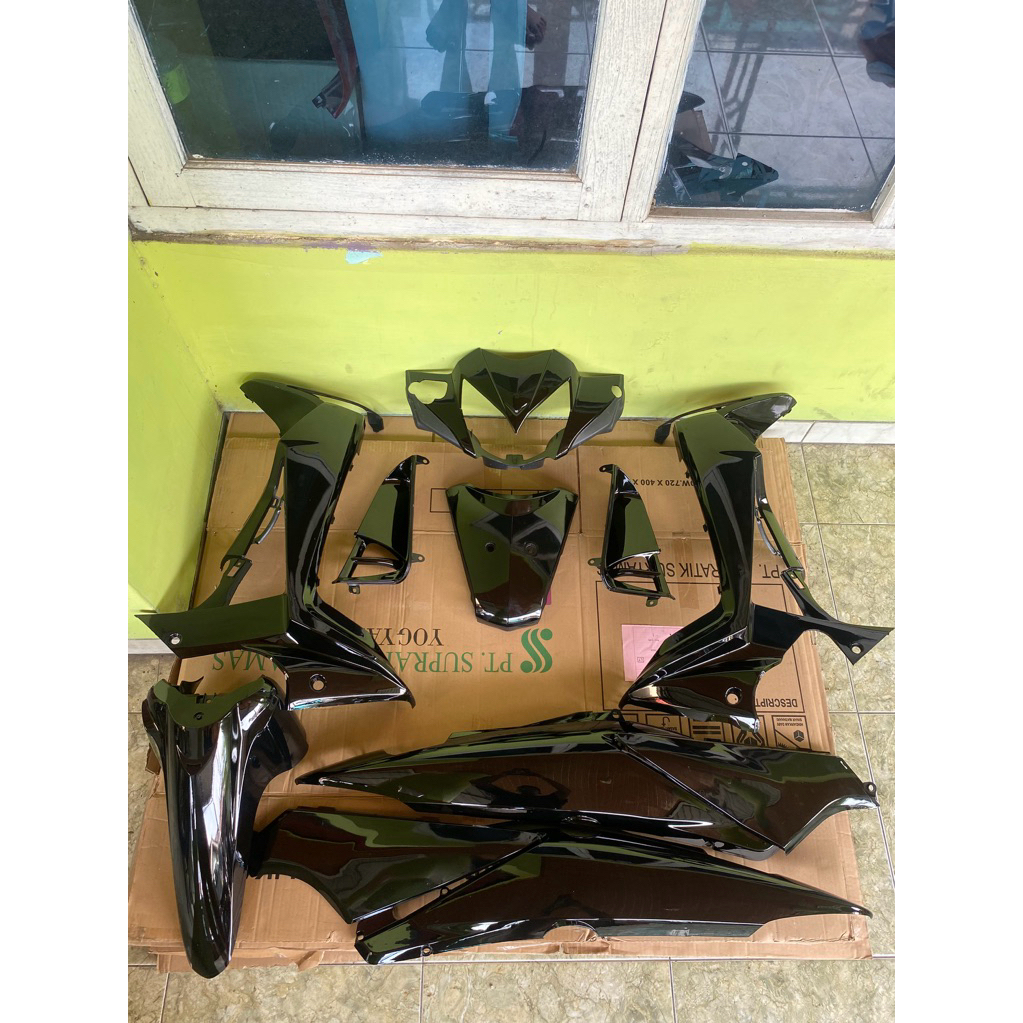 Cover body full set body body supra batman X125,karbu supra X125 new batman