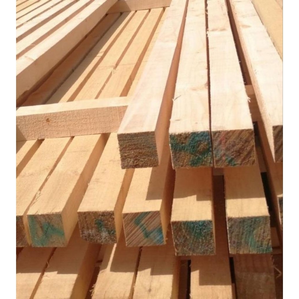 KASO RENG KAYU 4X4CM PANJANG 1METER SERUT HALUS SOLID KASO KAYU 4X4 CM KAYU STIK BALOK 4X4 BALOK KAY