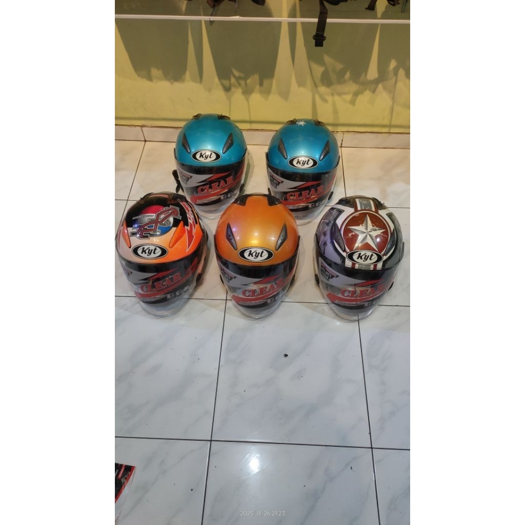 Helm second murah original, kyt galaxy
