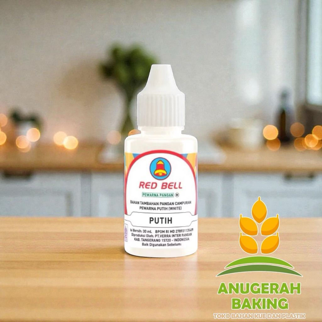 [REDBELL] Pewarna Putih Cair 30ml