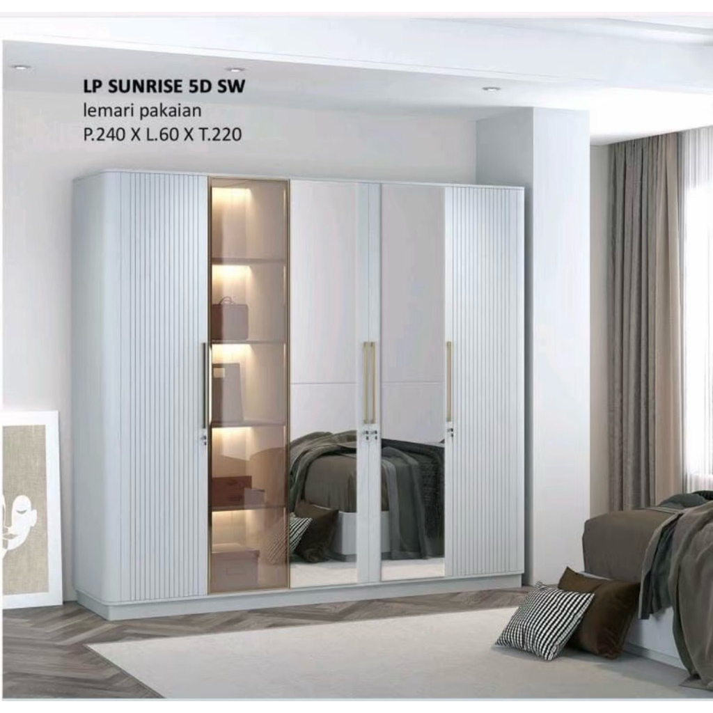 LEMARI AESTHETIC BAHAN UPVC