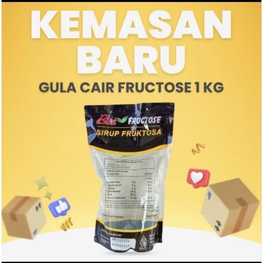 Gula Cair Fruktosa 1kg